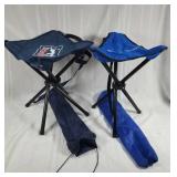 Folding camp/golf stools lot