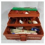 Small tackle box with tackle