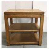 Solid wood Lane end table