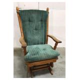 Glider rocking chair