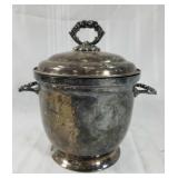 Vintage silverplate ice bucket