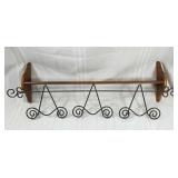 2 china plate display shelves