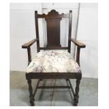 Wood armchair