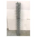 Small section of chain-link fencing