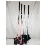 Golf clubs and balls lot