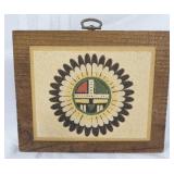 Native American sand art