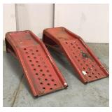 Steel automotive ramps