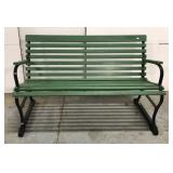 Green Garden bench
