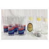 Diet Pepsi and Tab collectors glassware lot