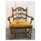 Wide vintage chair