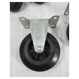Heavy duty caster wheels lot
