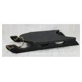Decorative wooden sled