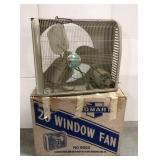 1950s window fan for repair