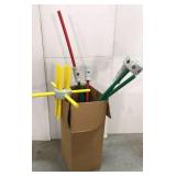 Oversized plastic tinker toys