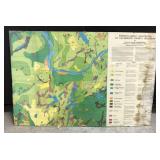 Vintage ecological map of Kalamazoo County