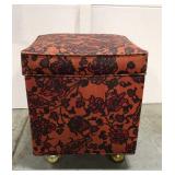 Vintage sewing stool with underneath storage