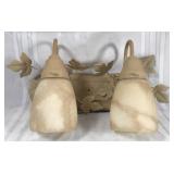 Leaf accent light fixture