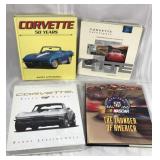 Lot of four Corvette books