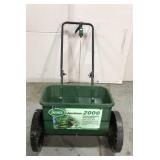 Scotts AccuGreen drop seed spreader