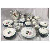 Vintage floral china set