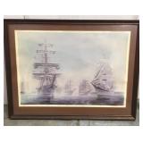 Tall ships art print