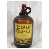 Old Roman cleanser bottle