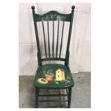 Painted garden chair