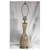 Mid century ceramic table lamp