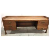 Vintage executive office library table