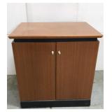 Wood cabinet