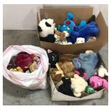 Large Lot of stuffed animals