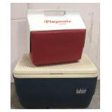Two igloo coolers