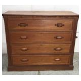 Antique oversized east lake dresser