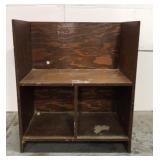 Entryway bench with shoe storage