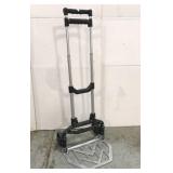 Portable folding hand cart