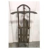 Antique snow sled