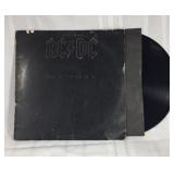 AC/DC back in black LP record