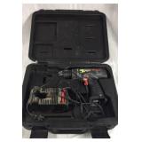 Snap on cordless driver drill with case