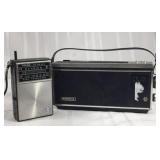 Vintage portable radio lot