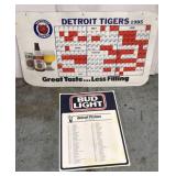 1980’s team schedule posters