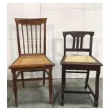 Two antique chairs