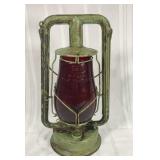 Dietz lantern w/ embossed red lens