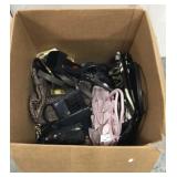 Box of ladies purses and handbags