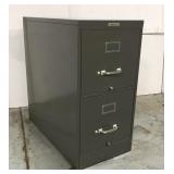 Columbia two drawer file cabinet