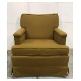 Green arm chair