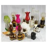 Mini kerosene lanterns collection