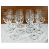 Wine glasses lot