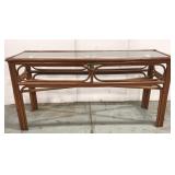 Rattan sofa or hall table
