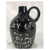 Old ceramic novelty jug