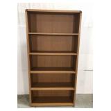 Large wood bookcase